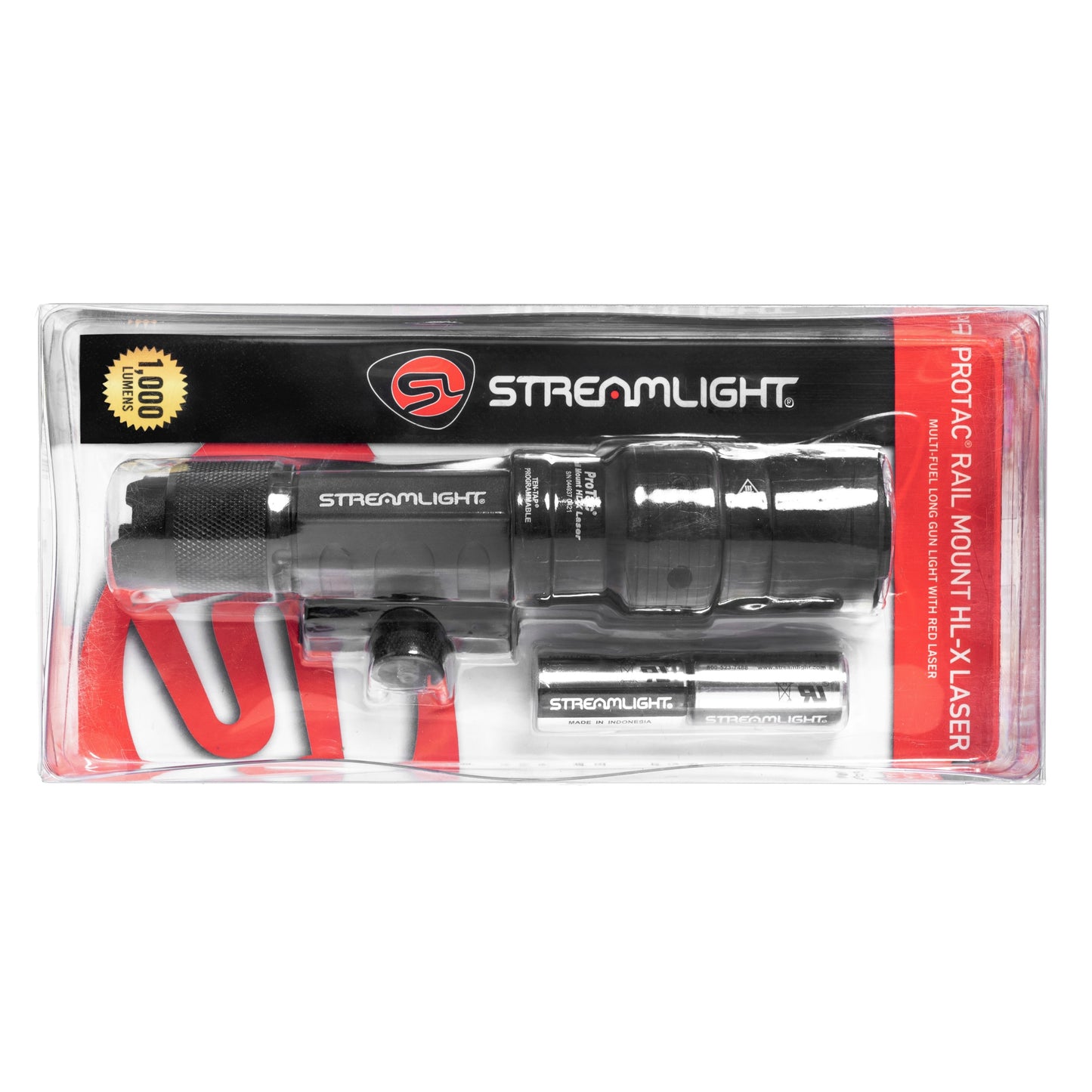 Latarka na broń z celownikiem laserowym Streamlight ProTac Rail Mount HL-X - 1000 lumenów