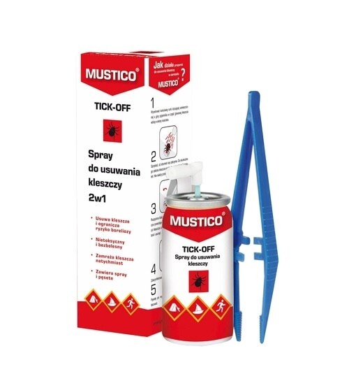 Kleszczołapka Mustico Tick-off 2 w 1