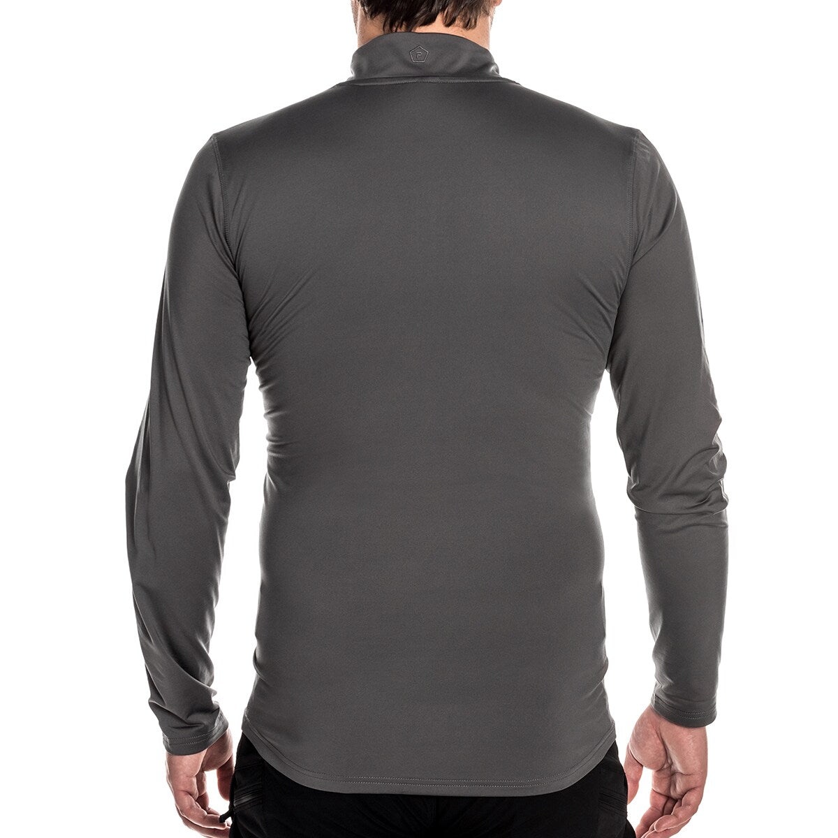 Koszulka termoaktywna Pentagon Pindos 1/2 ZIP - Wolf Grey