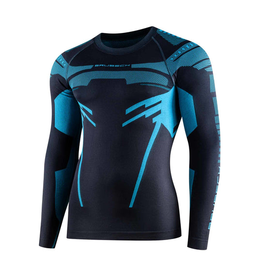 Koszulka termoaktywna Brubeck Dry Long Sleeve - Granatowa
