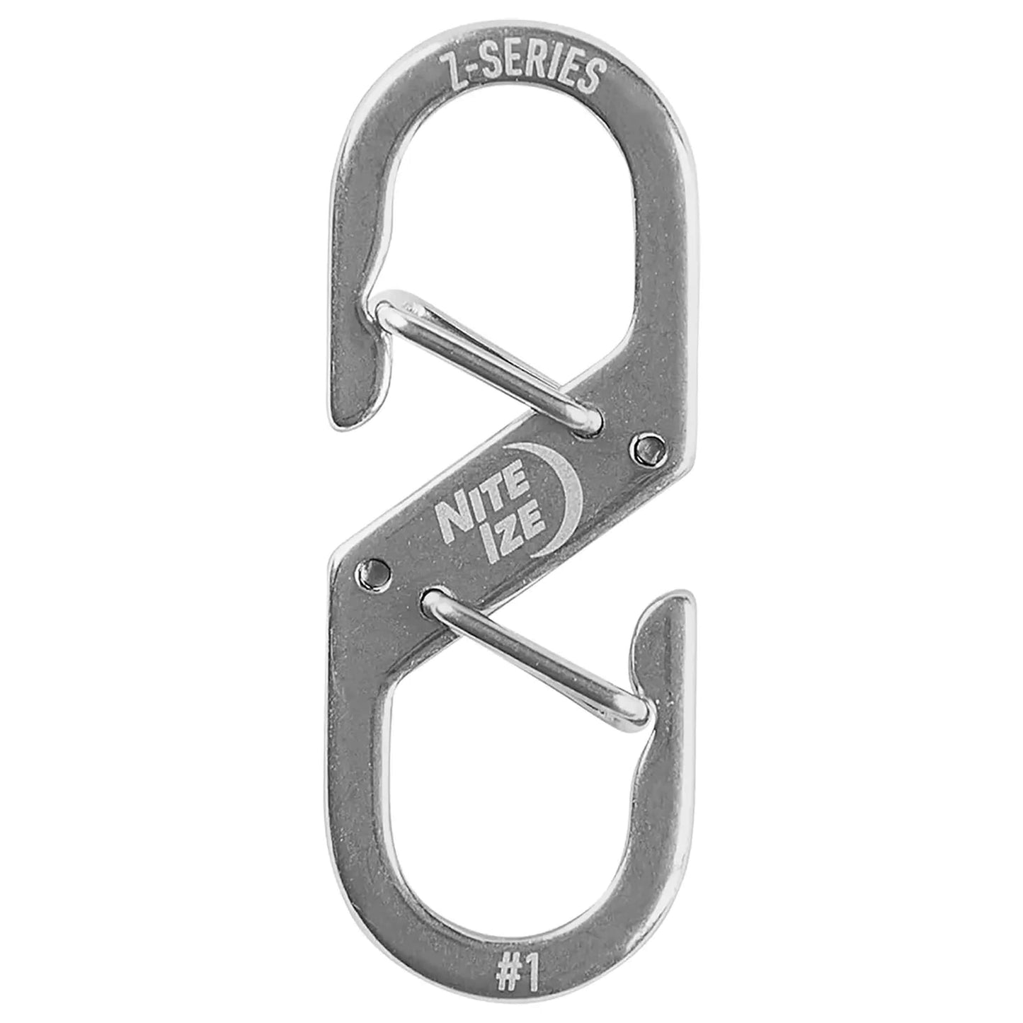Karabińczyk Nite Ize Z-Series #1 - 2 sztuki - Steel