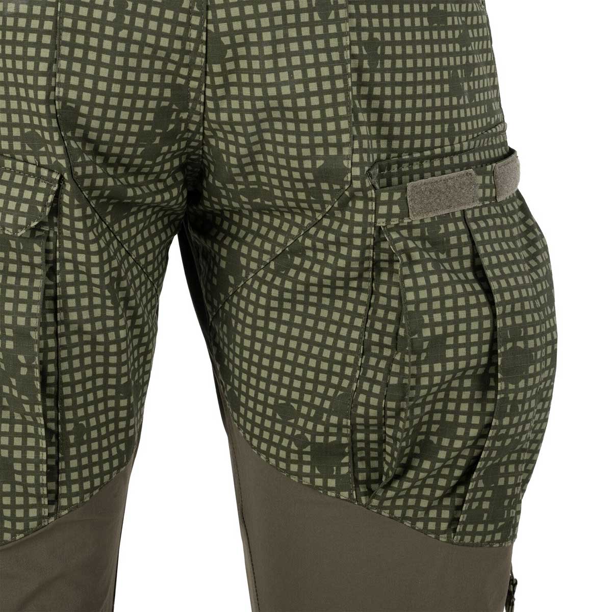 Spodnie Helikon MCDU Polycotton Stretch Rip-Stop - Desert Night Camo / Olive Green