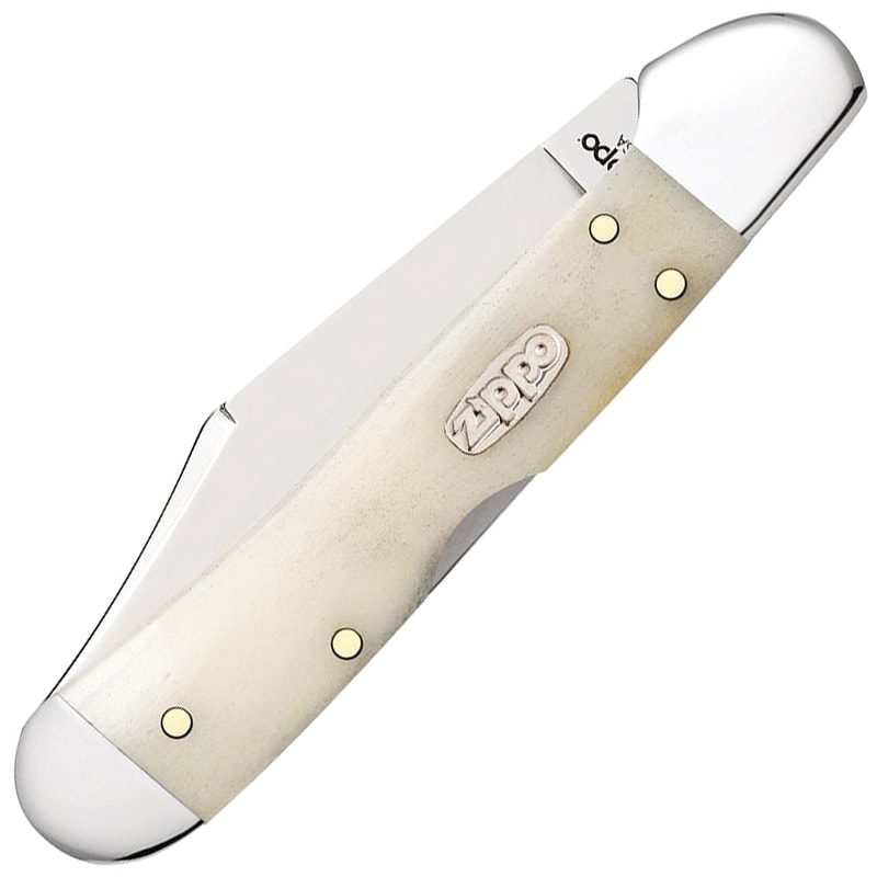 Nóż składany Zippo Mini Copperlock - Natural Bone