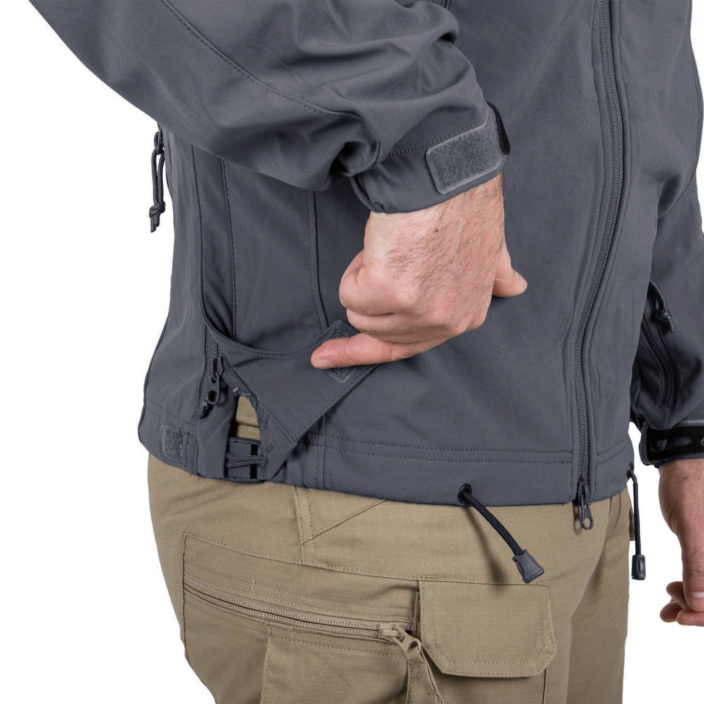 Kurtka Helikon Cougar Softshell Windblocker QSA HID - Shadow Grey