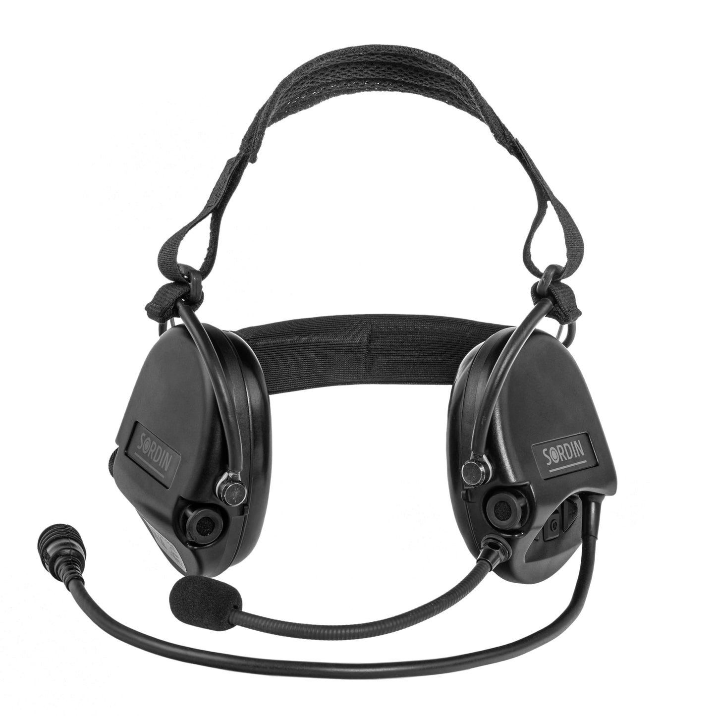 Ochronniki słuchu aktywne Sordin Supreme MIL CC Neckband - Black