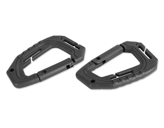 Karabińczyk Mil-Tec Tactical Molle - czarny 2 szt.
