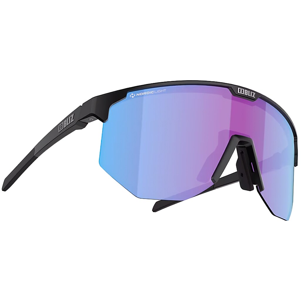 Okulary przeciwsłoneczne Bliz Hero Small - Matt Black/Rose Violet Blue