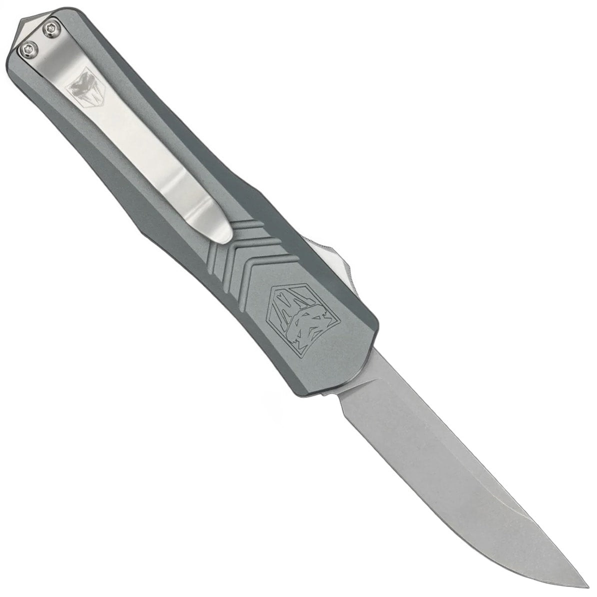 Nóż sprężynowy CobraTec OTF Small FS-X Gen.2 - Grey