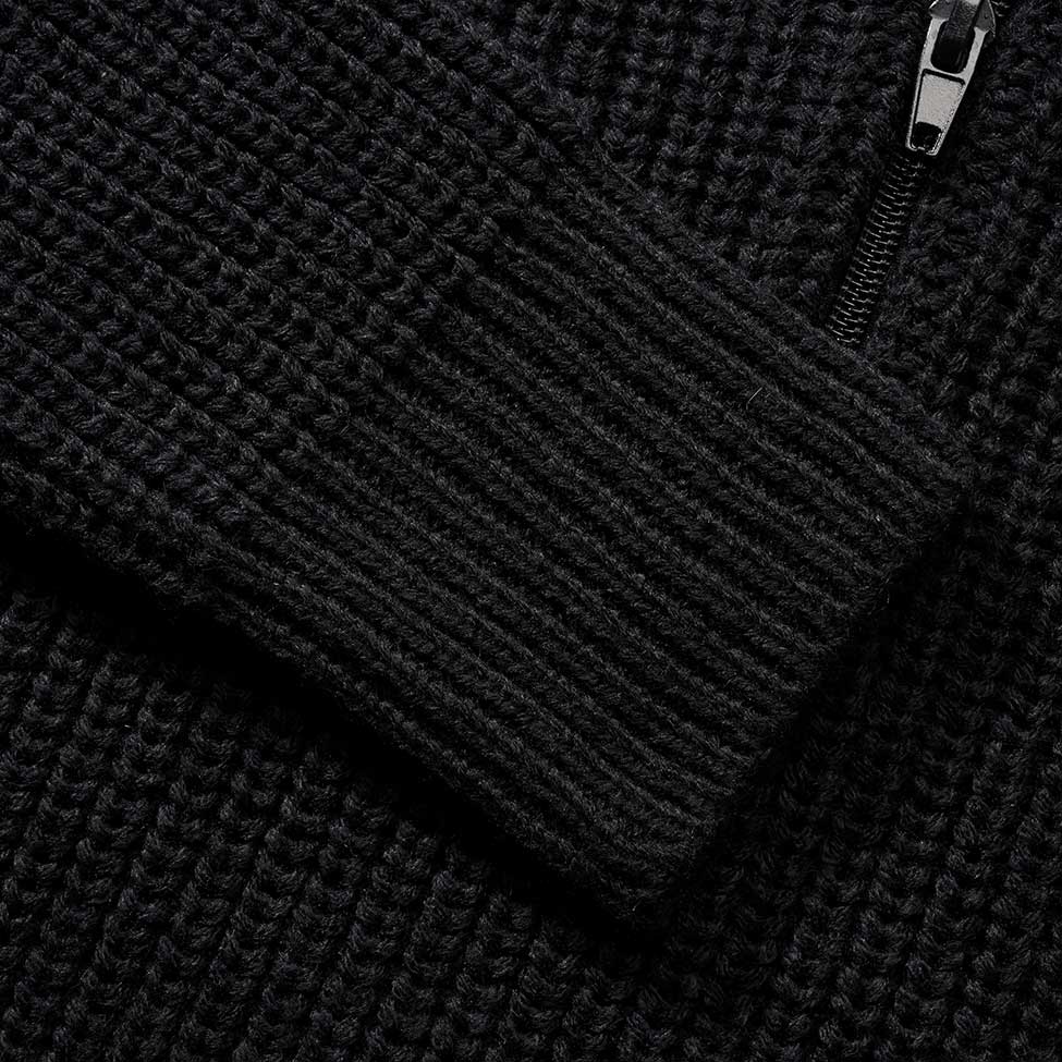 Sweter dziecięcy Brandit Marine Troyer Pullover - Black