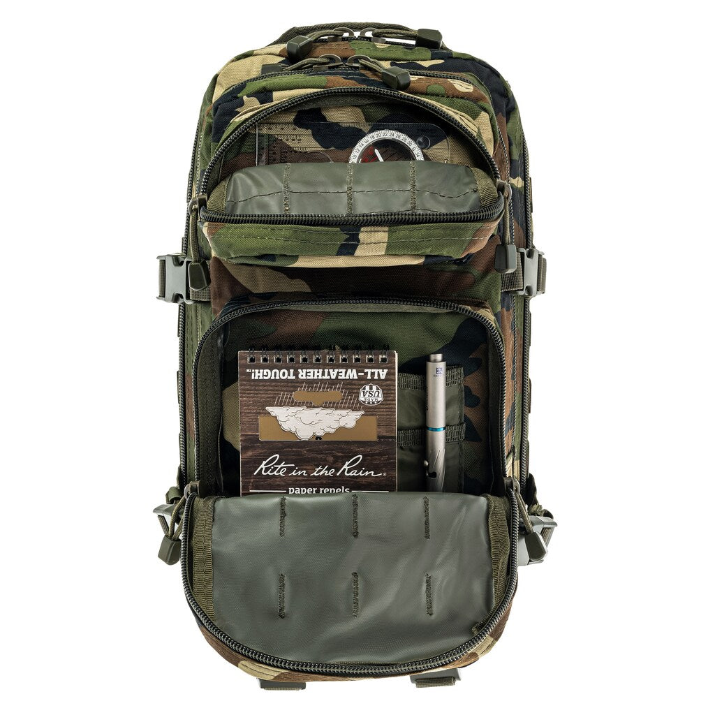 Plecak Mil-Tec Assault Pack Small 20 l - Woodland