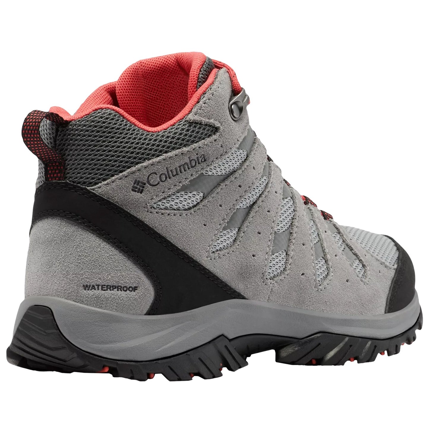 Buty Damskie Columbia Redmond III MID Waterproof - Steam/Red Coral