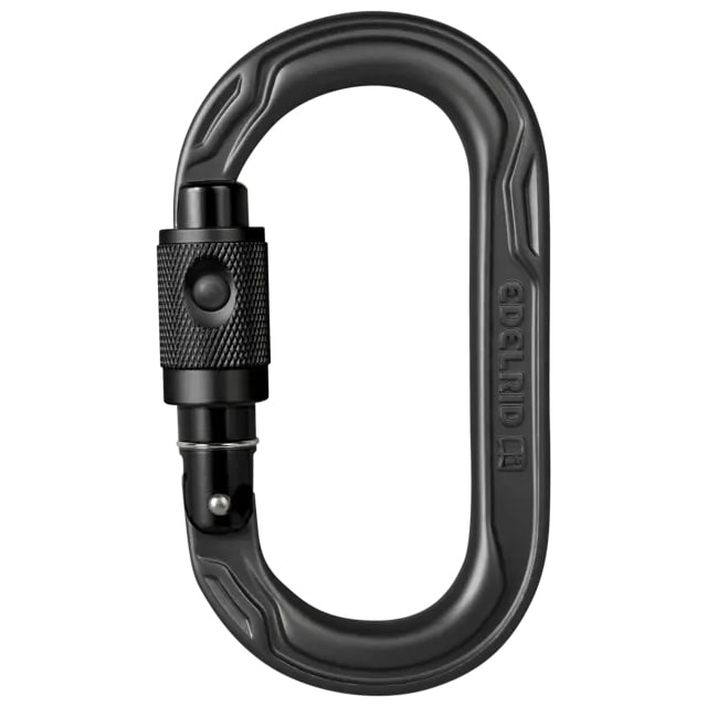Karabinek Edelrid Oval Power 2500 PermaLock - Night