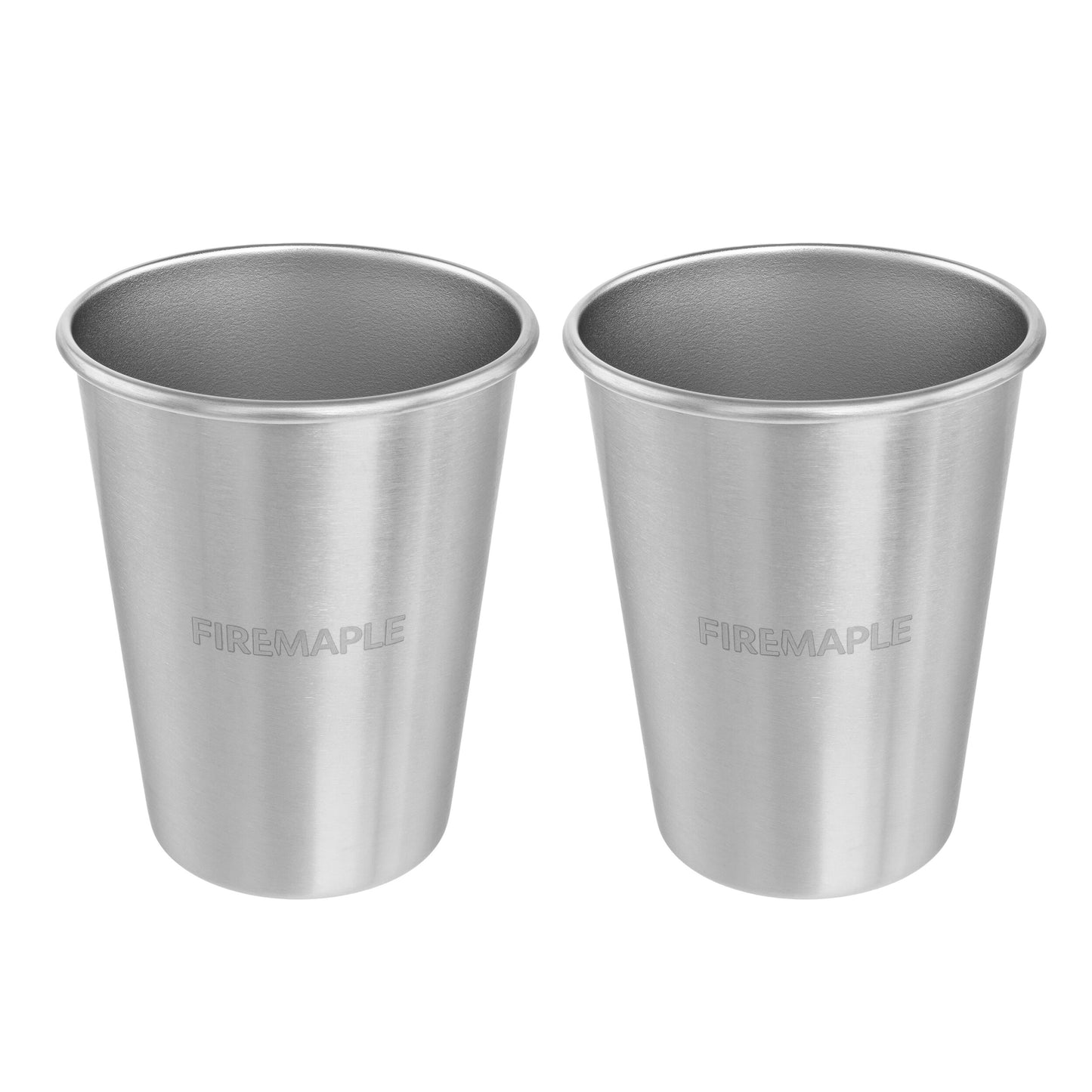 Kubek Fire Maple Antarcti Stainless Steel 350 ml 2 szt. - Silver