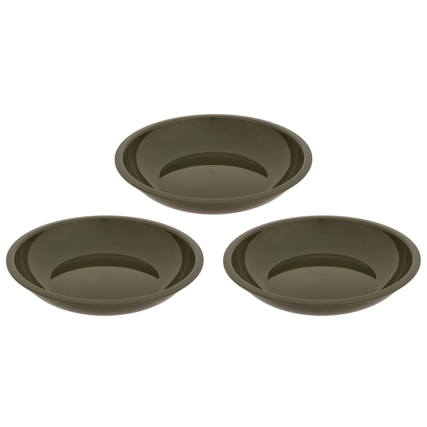 Miska Highlander Outdoor 20 cm Olive - 3 szt.