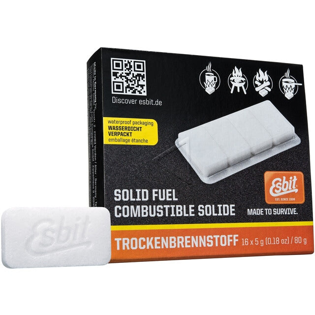Paliwo stałe Esbit do kuchenek turystycznych Solid Fuel 16x 5 g