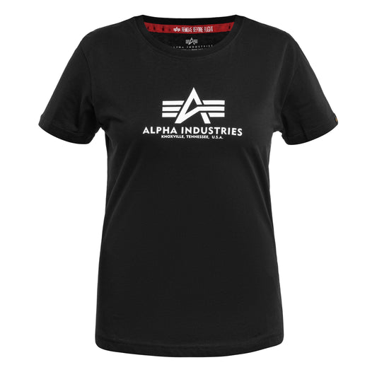 Koszulka T-Shirt damska Alpha Industries New Basic - Black