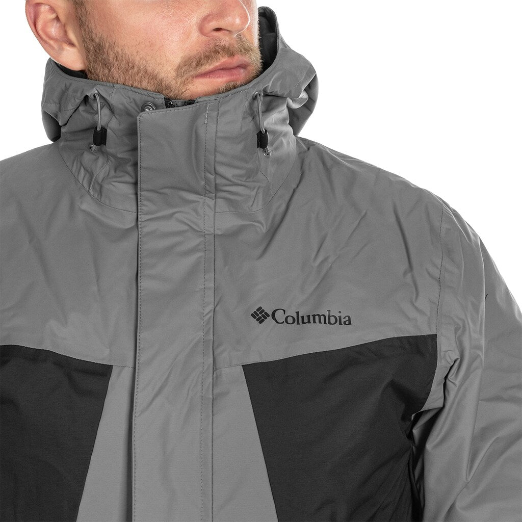 Kurtka Columbia Tunnel Falls Interchange City Grey/Black