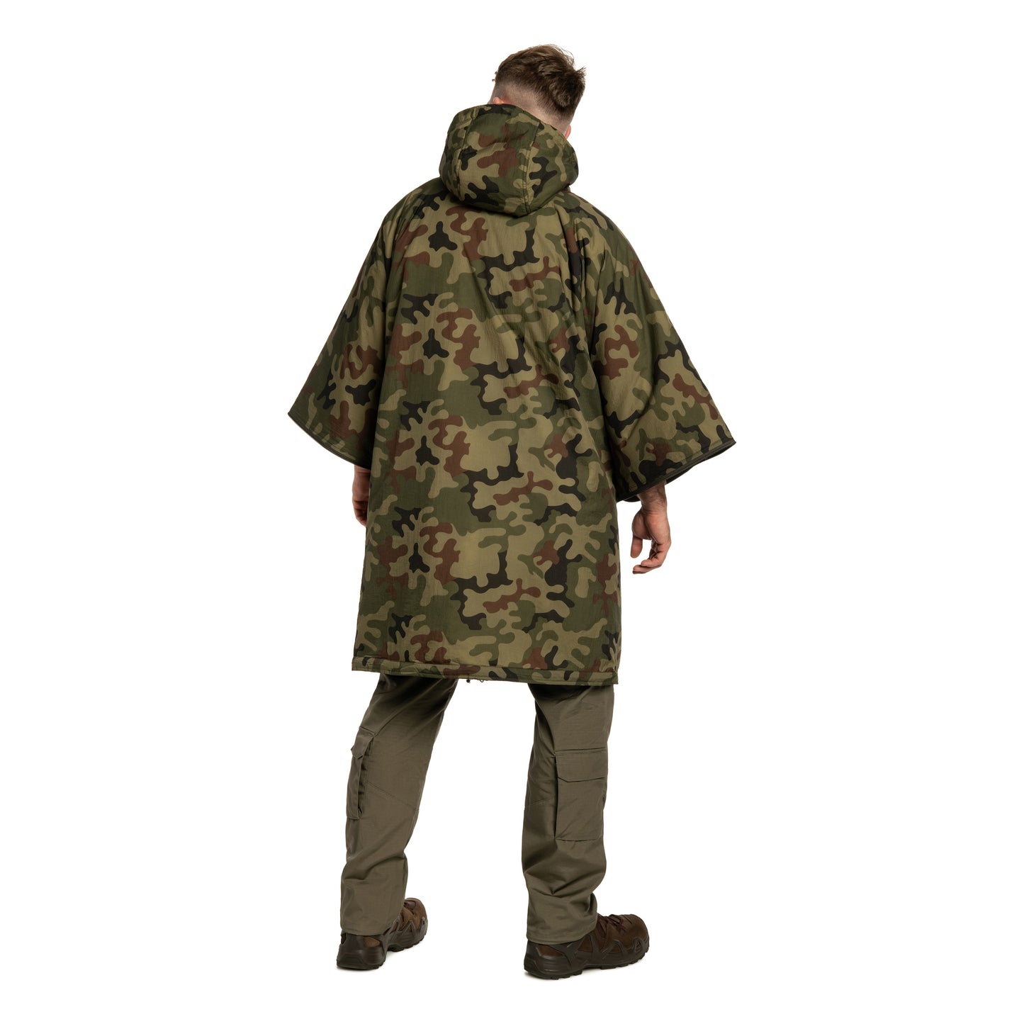 Ponczo Helikon Swagman Roll Climashield Apex z funkcją śpiwora - wz.93 Pantera PL Woodland