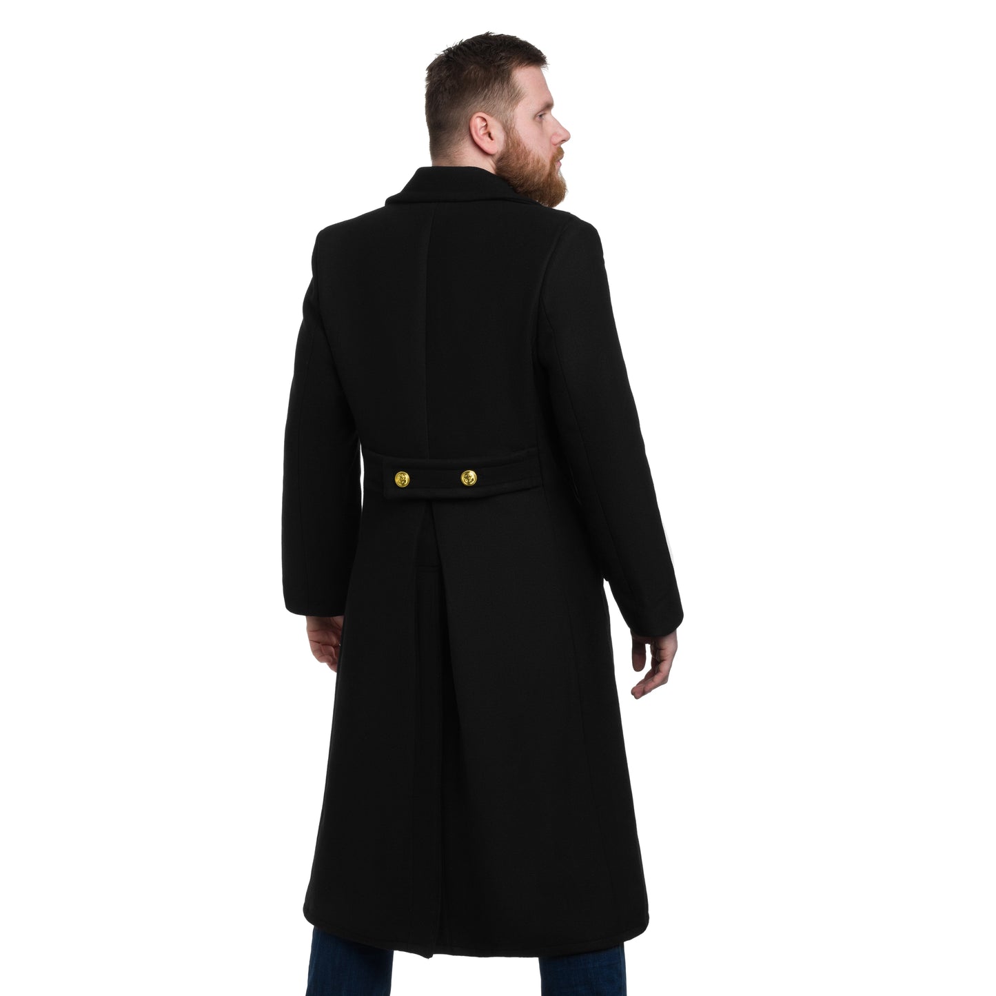 Płaszcz Mil-Tec German Navy Wool - Black