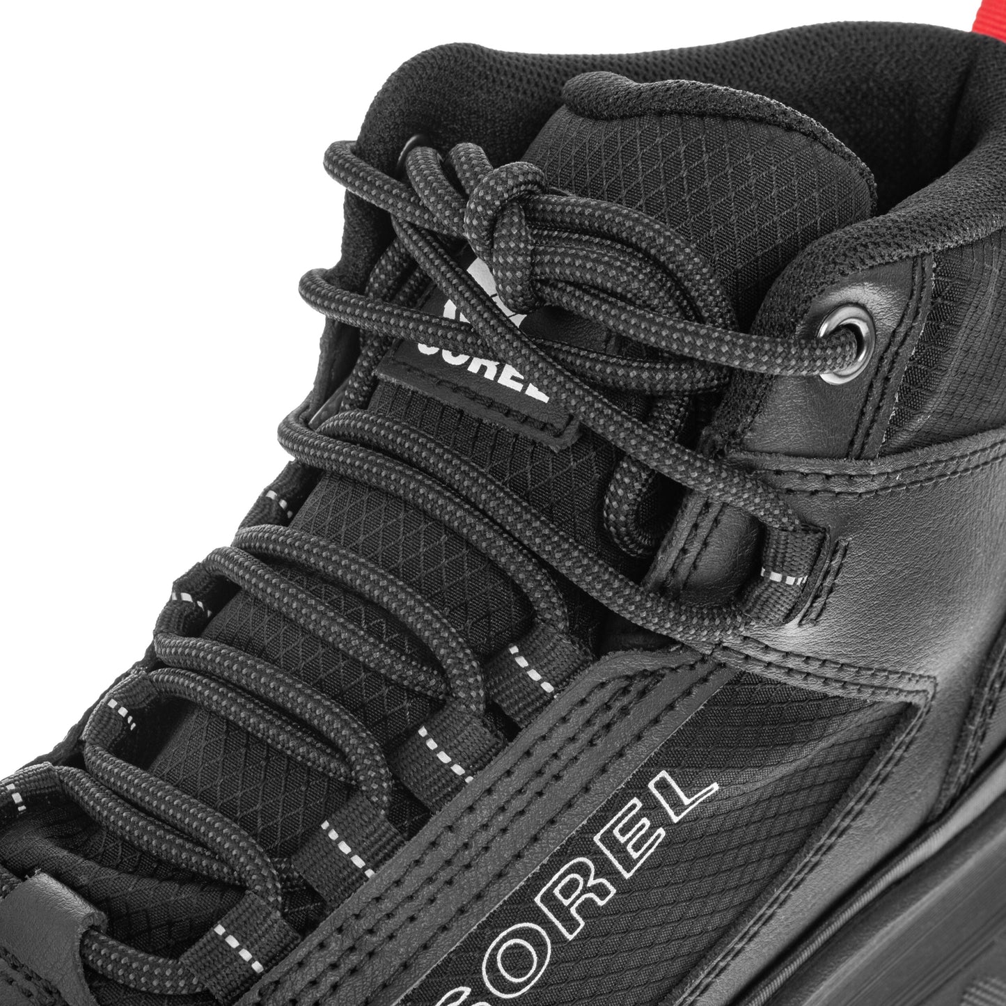 Buty Sorel Outing NW Sneaker MID Waterproof - Black/Black