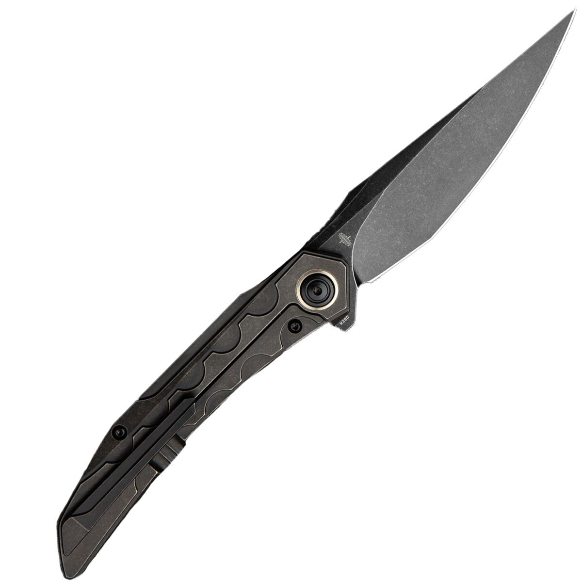 Nóż składany Bestech Knives Samari Black Blade - Black