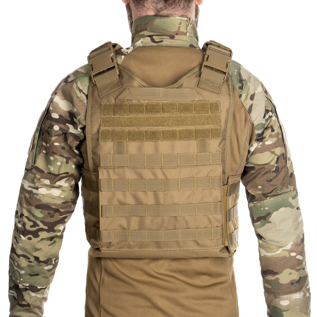 Kamizelka taktyczna Mil-Tec Plate Carrier Vest - Coyote