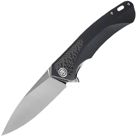 Nóż składany Petrified Fish Pub PF-838 Carbon Fiber - Black/Satin