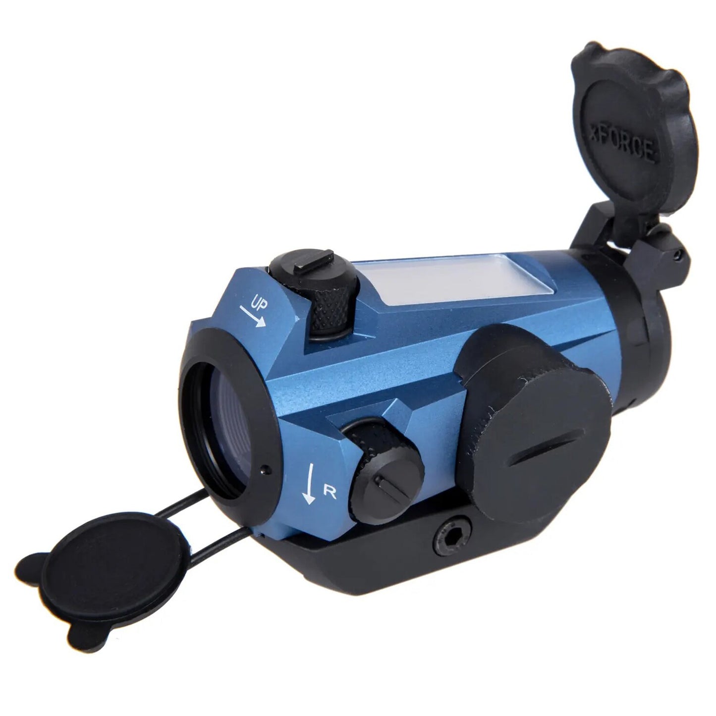Kolimator ASG JJ Airsoft XForce XTSP Solar Red Dot - Blue