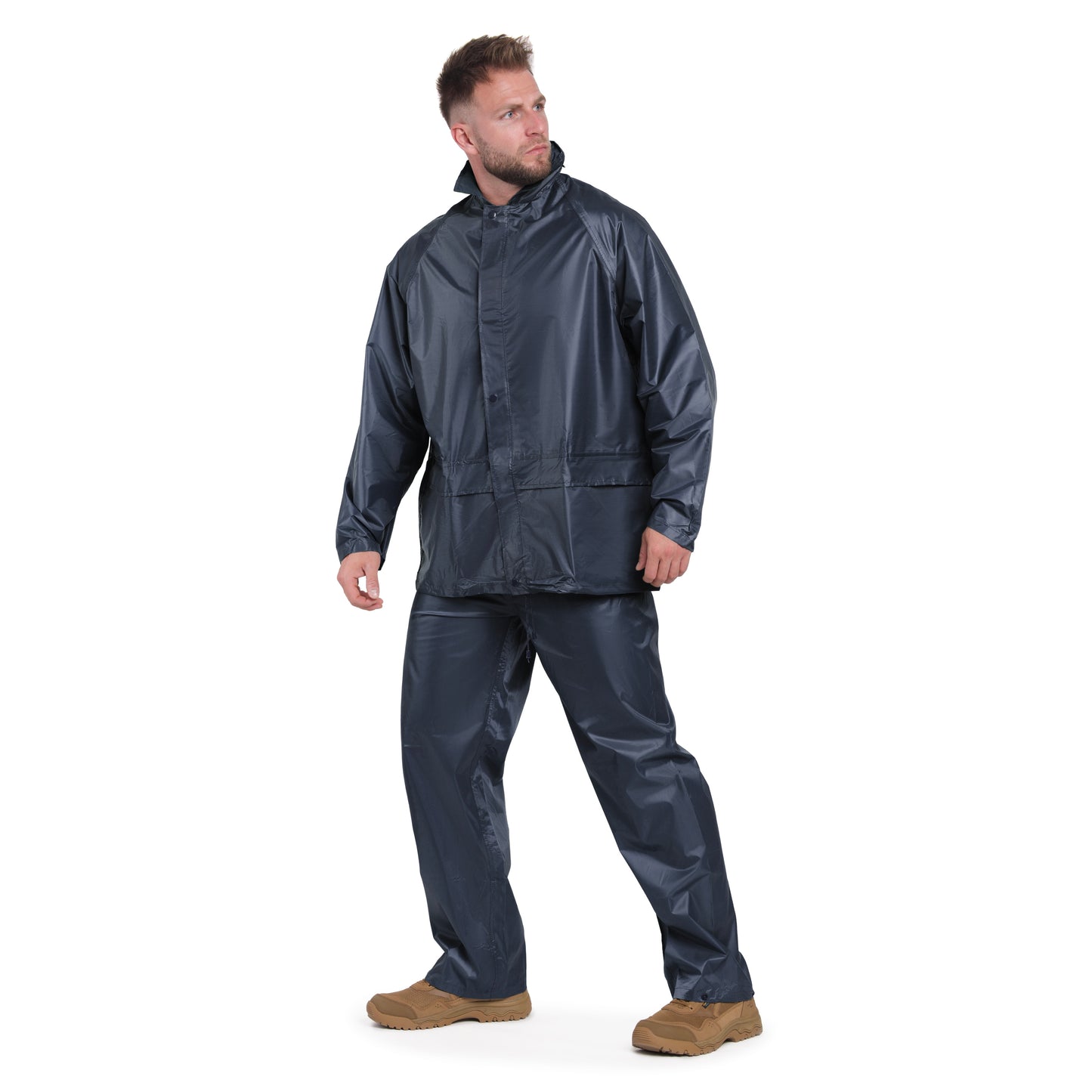 Komplet przeciwdeszczowy Mil-Tec kurtka+spodnie - Dark Blue