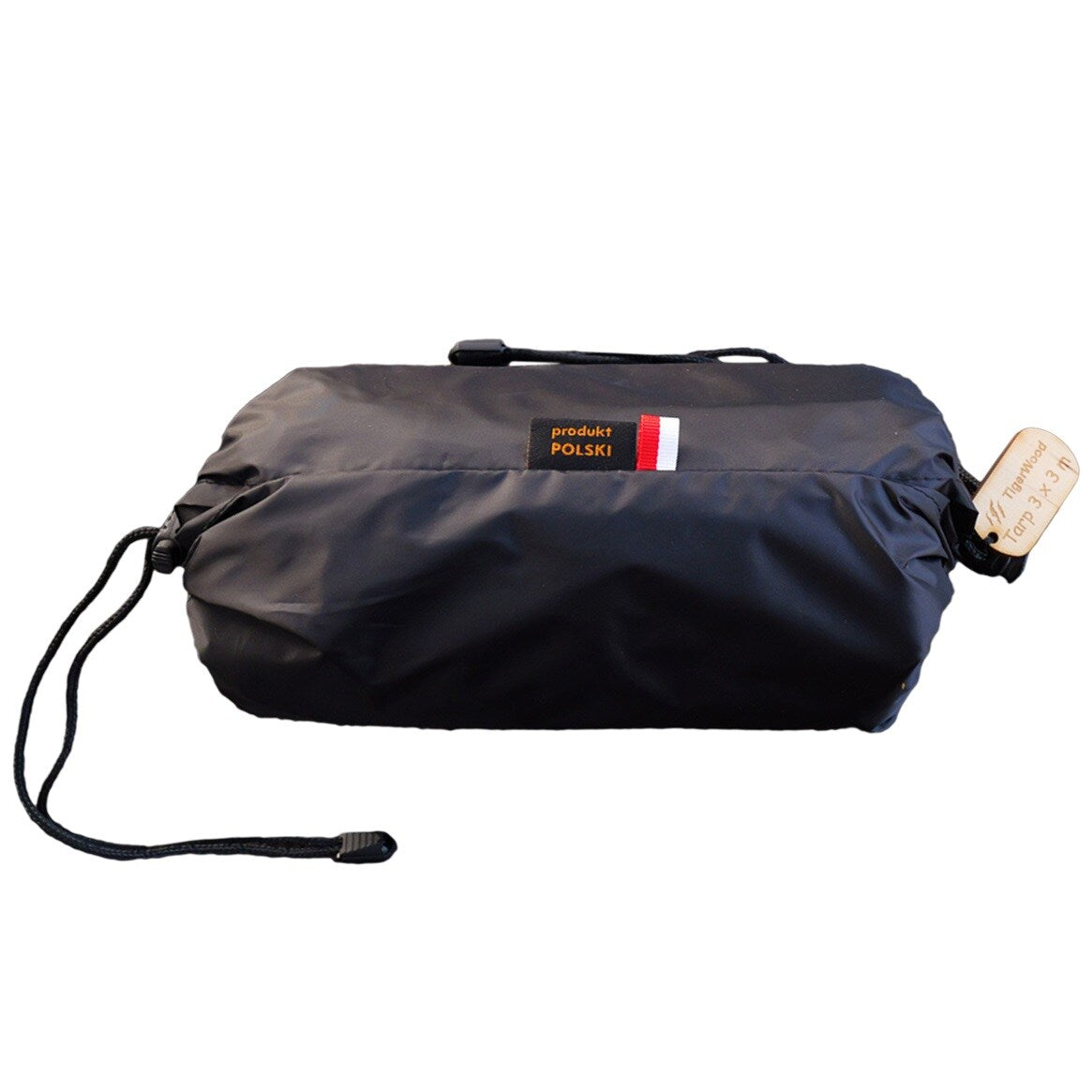 Płachta biwakowa TigerWood Tarp T2 3 x 3 m - Black