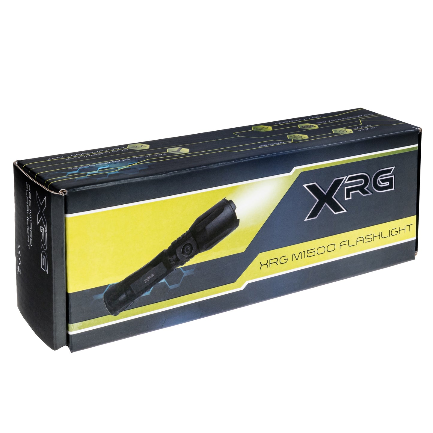 Latarka akumulatorowa XRG M1500 Zoom - 1800 lumenów