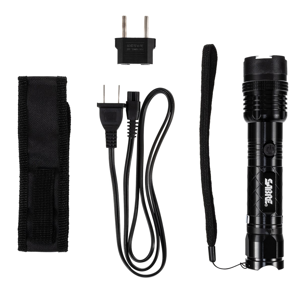 Paralizator Sabre Tactical z latarką LED 80 lumenów