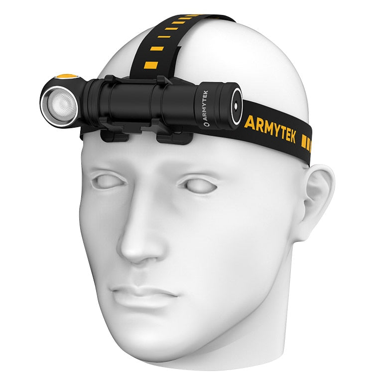 Latarka czołowa i kątowa Armytek Wizard C2 Pro Max Magnet USB White - 4000 lumenów