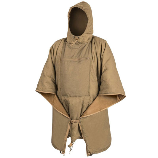 Ponczo Helikon Swagman Roll Climashield Apex z funkcją śpiwora - Coyote