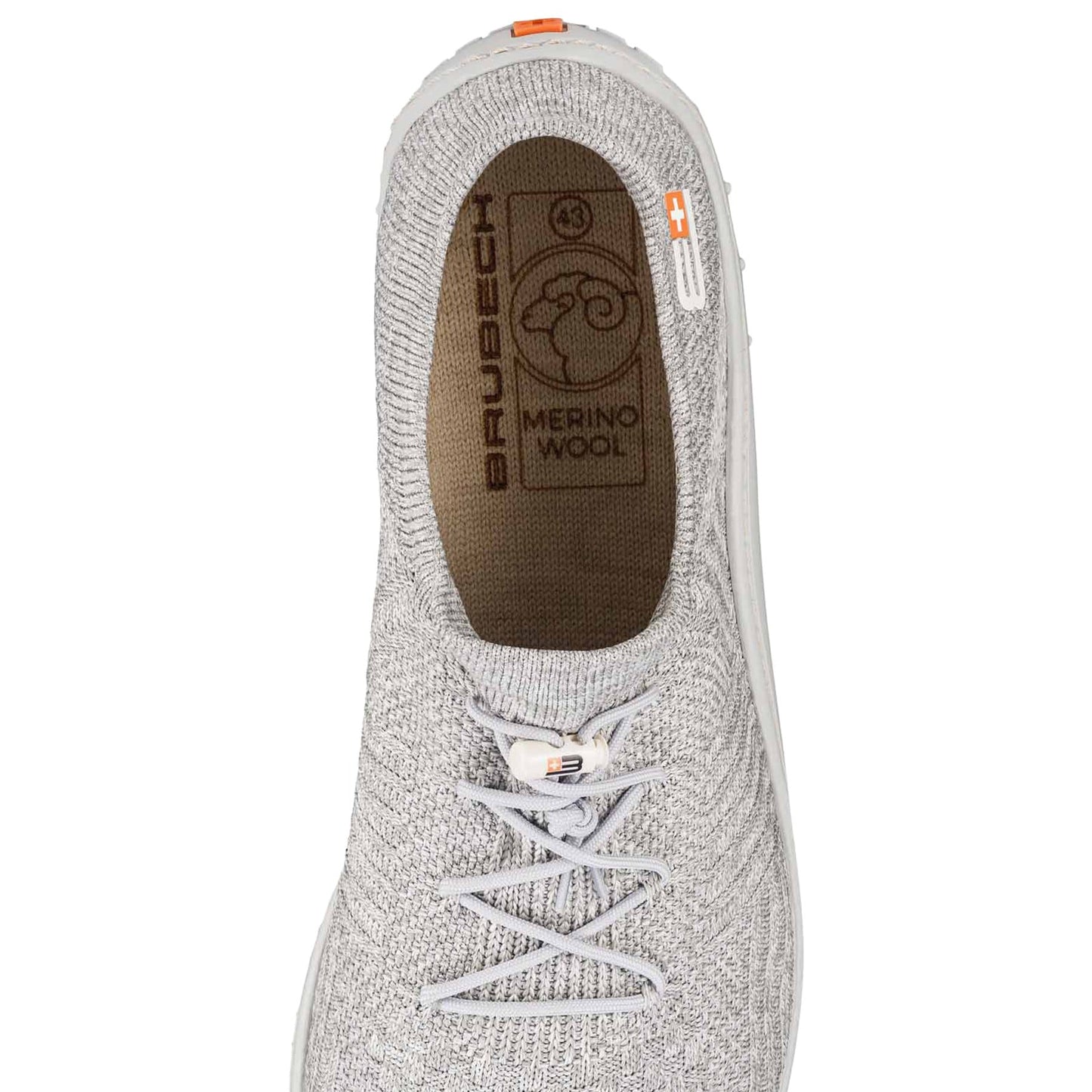 Buty Brubeck Barefoot Merino - Jasnoszare/Szare