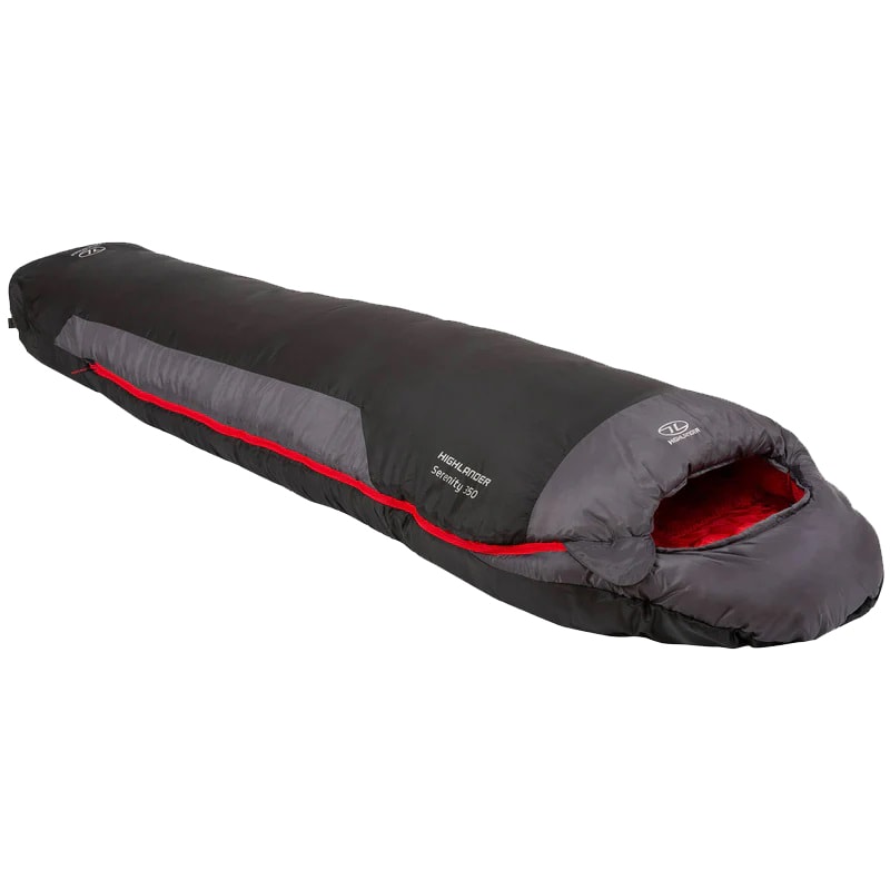 Śpiwór Highlander Outdoor Serenity Mummy 350 - Charcoal