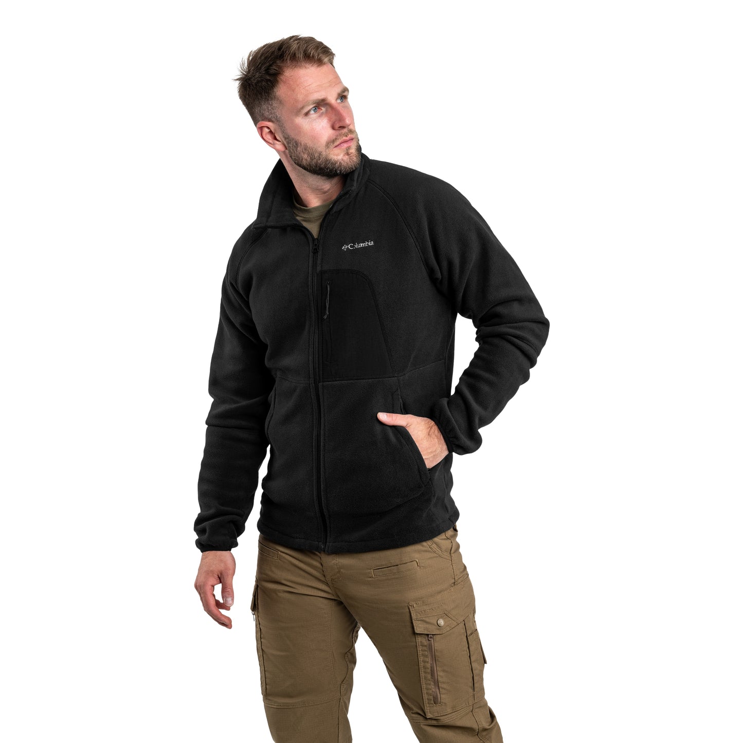 Polar Columbia Rapid Expedition II Full Zip Fleece - Black