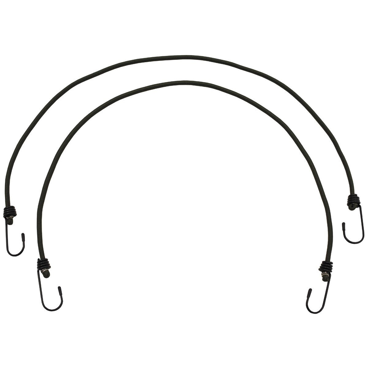 Linka bungee MFH 6 mm x 75 cm 2 szt. - Olive
