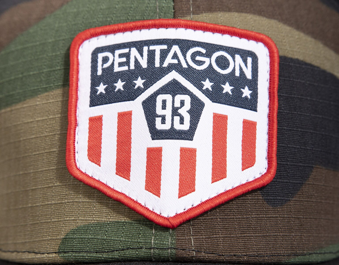Czapka z daszkiem Pentagon Era US - Woodland