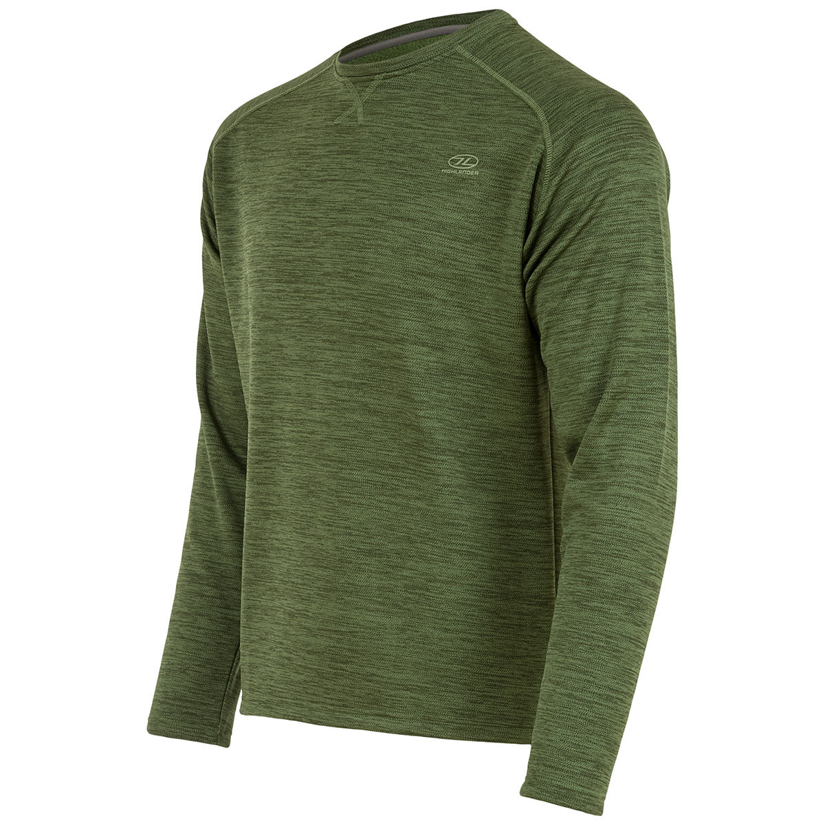 Bluza Highlander Outdoor Crew Neck Leaf - Green