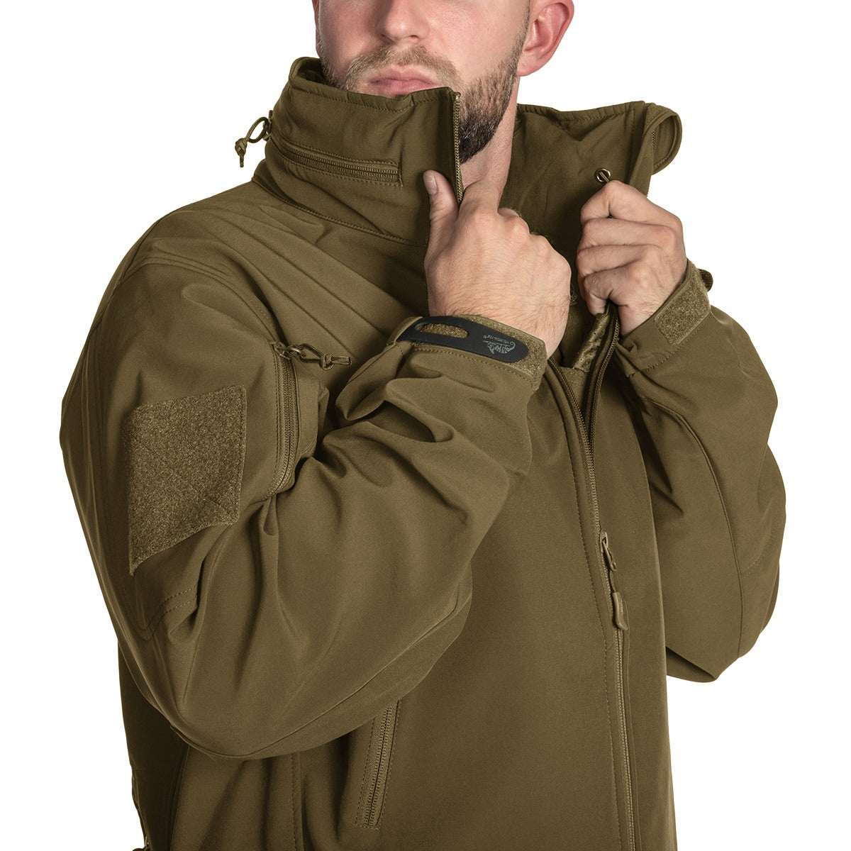 Kurtka Helikon Gunfighter Softshell Shark Skin Windblocker - Adaptive Green