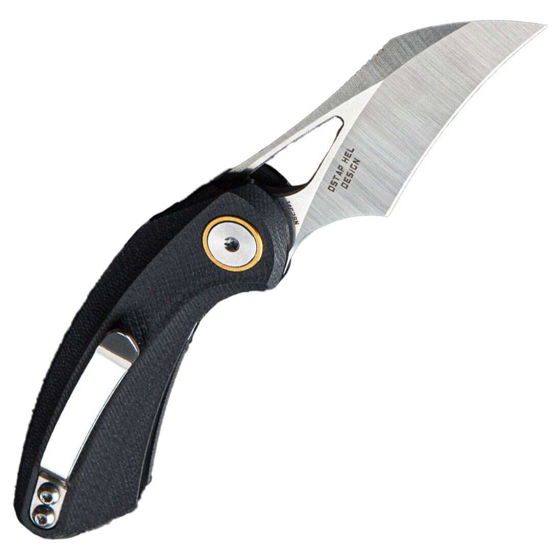 Nóż składany Bestech Knives Bihai Stonewash - Black