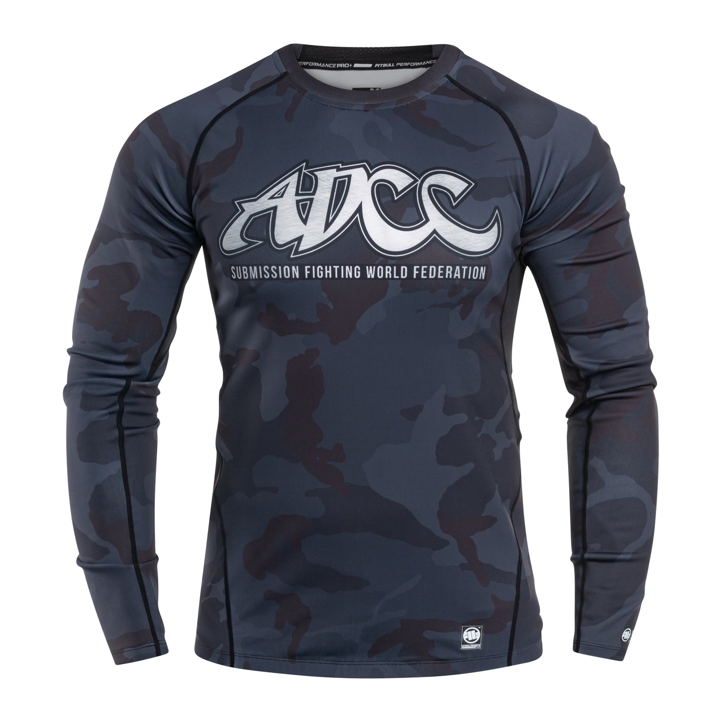 Koszulka termoaktywna Pitbull LongSleeve Rashguard ADCC - Camo