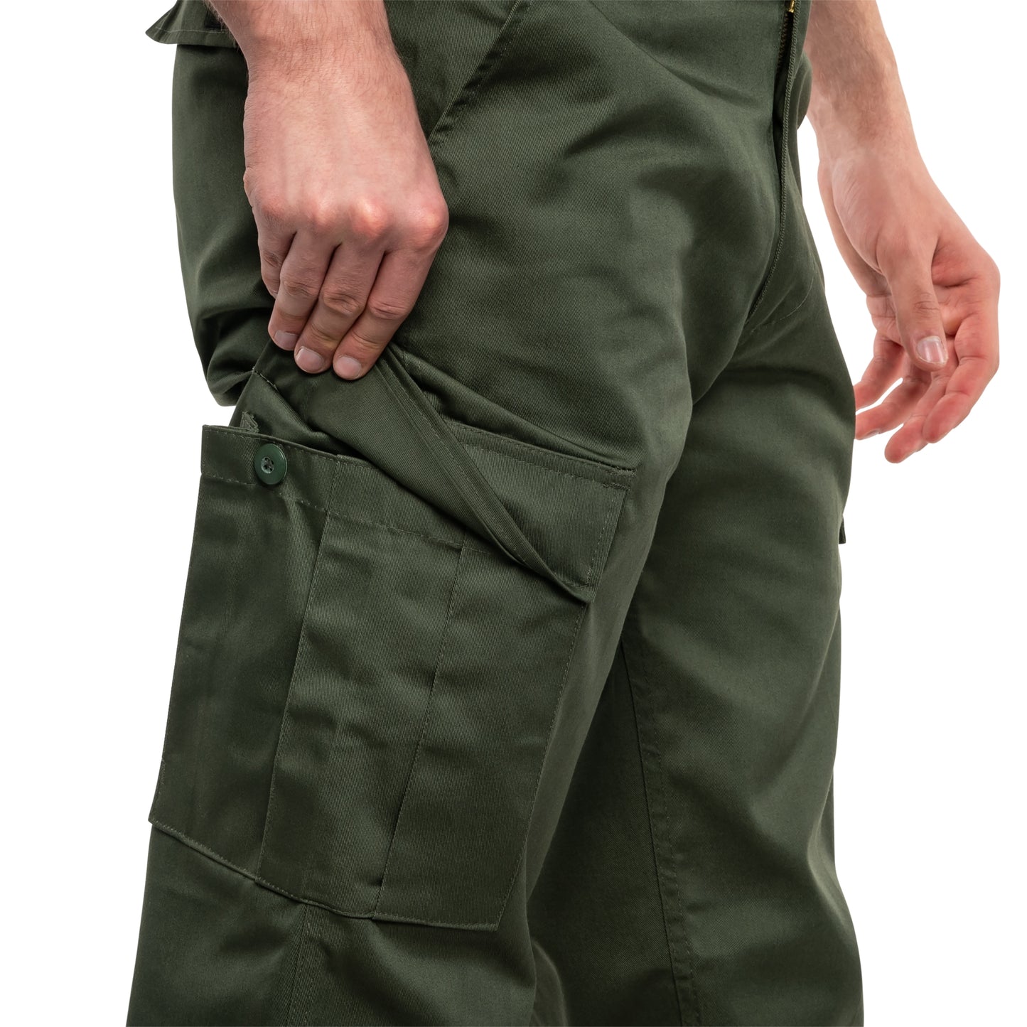Spodnie wojskowe MFH US Combat BDU - Olive