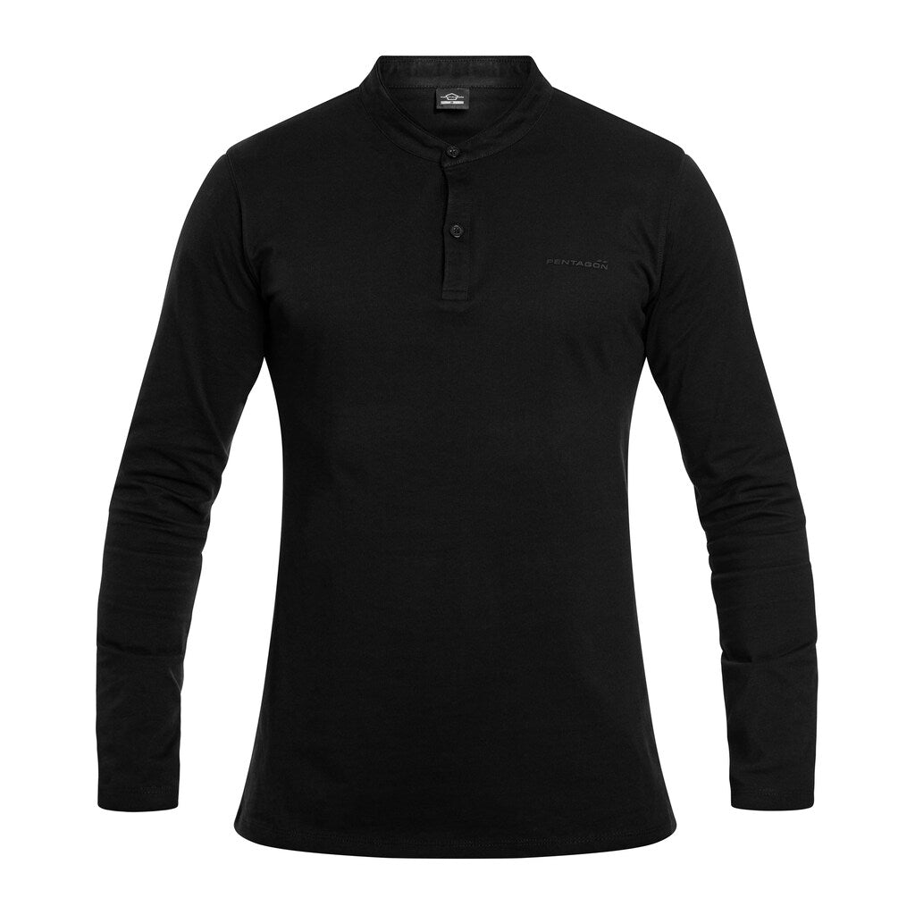 Koszulka Pentagon Romeo Henley 2.0 - Black