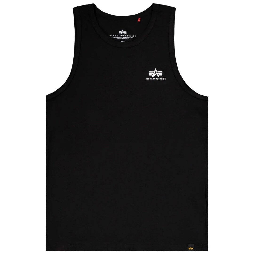 Koszulka Tank Top Alpha Industries Small Logo - Black