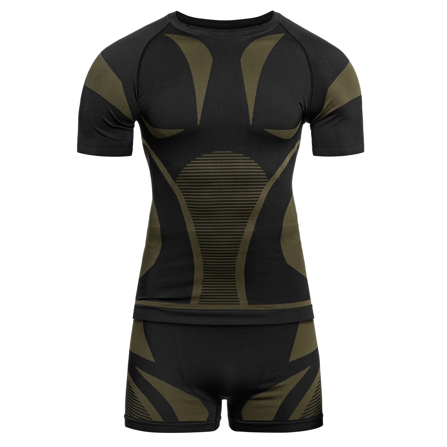 Bielizna termoaktywna Mil-Tec krótka 4-Way Stretch Performance - Black