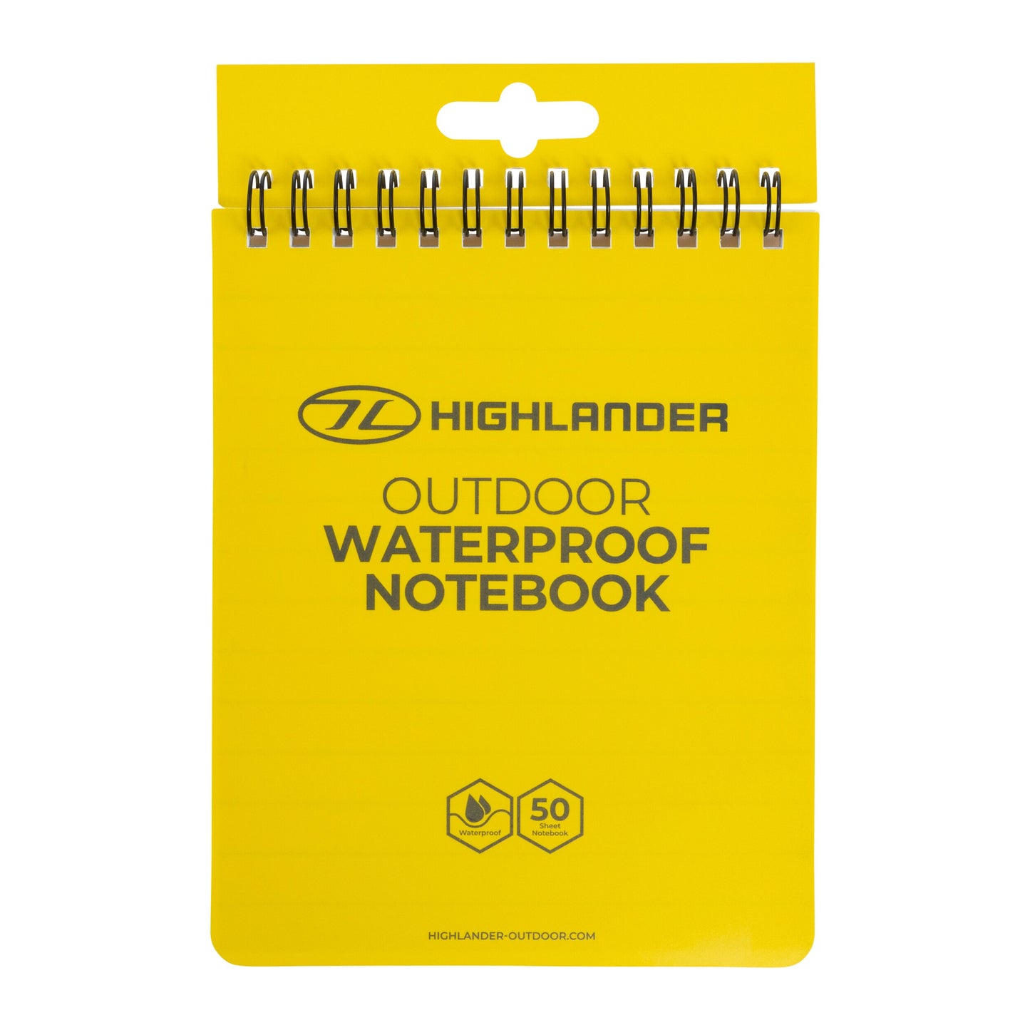Notes wodoodporny Highlander Outdoor 15 x 12 cm