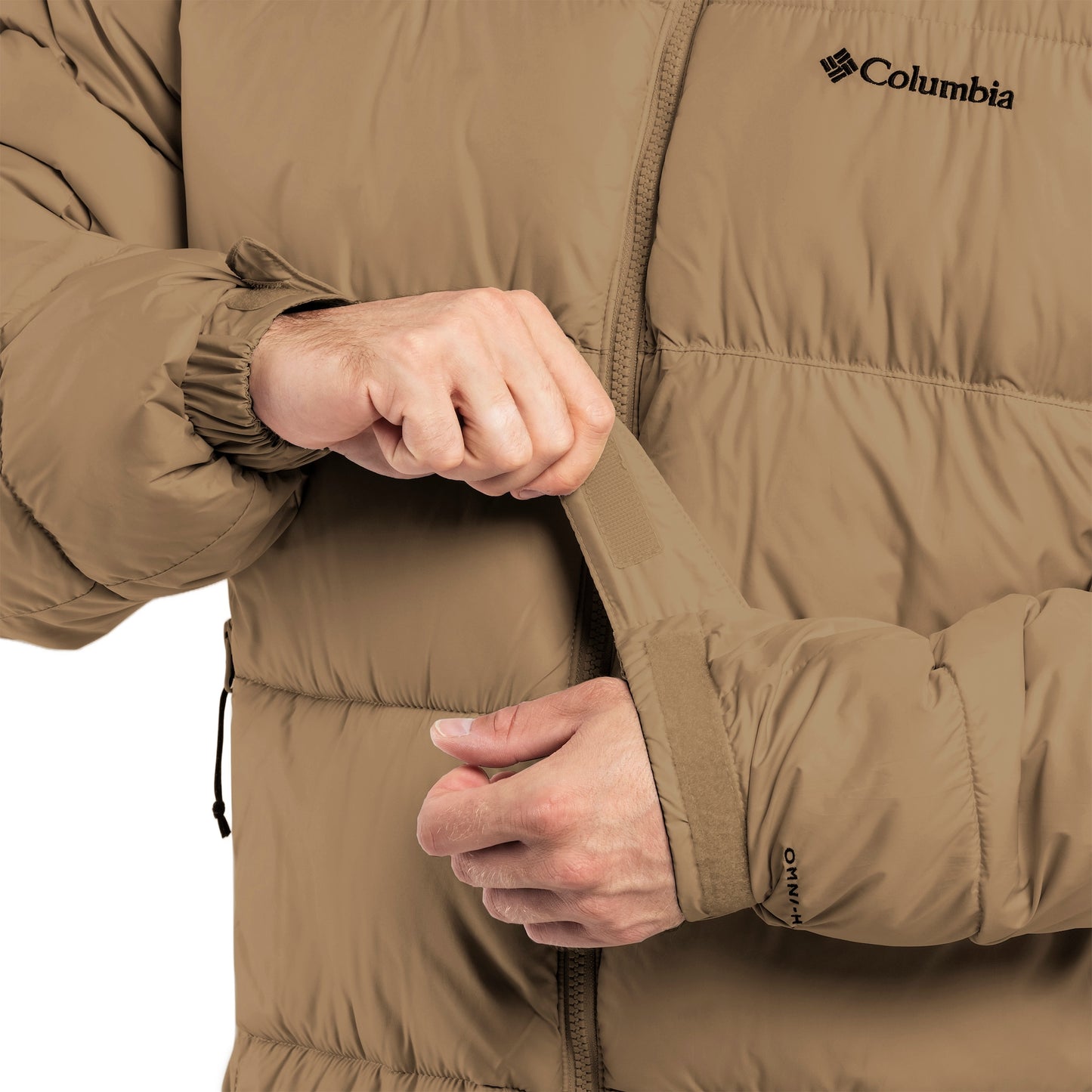 Kurtka Columbia Pike Lake Puffer Parka - Delta