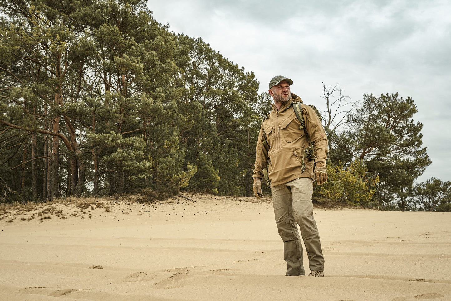 Kurtka Helikon Pilgrim Anorak - Coyote